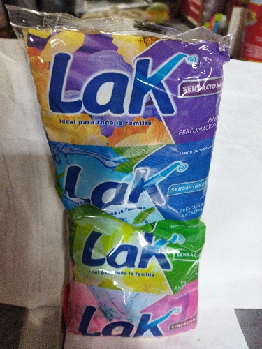 Jabón lak por 4 unidades