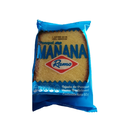 Ponqué de mañana ramo 60g
