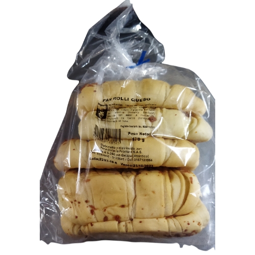 Pan roli queso