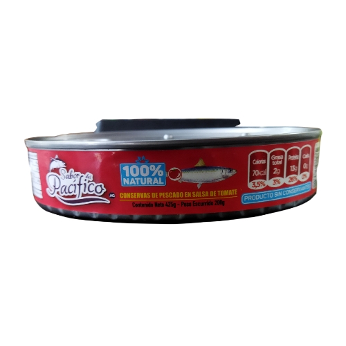 Sardina sabor del pacífico