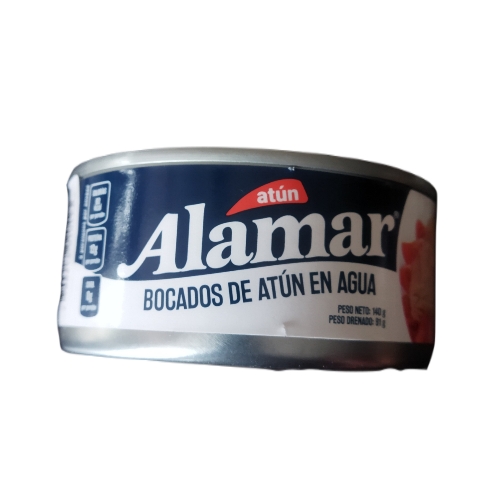 Atún Alamar Bocado  en agua 140 gr