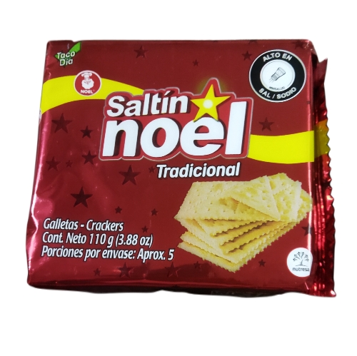 Galleta Saltin Noel taco día 110 gr
