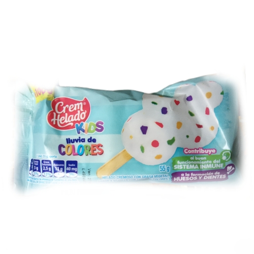 Paleta Kids lluvia de colores