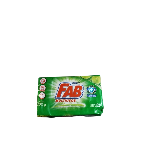 Jabón fab barra