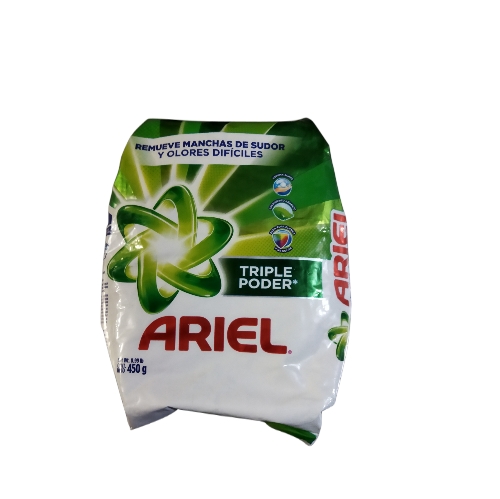Ariel polvo 450 gr