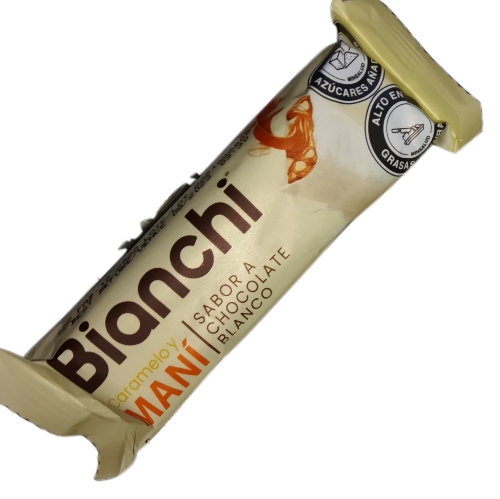 Bianchi caramelo y maní 40g