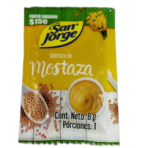 Salsa mostaza sob pequeño