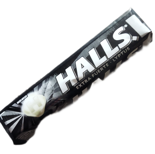 Halls barra negro