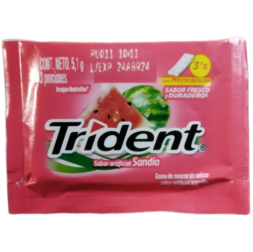 Triden sandía ???? 3 pastillas