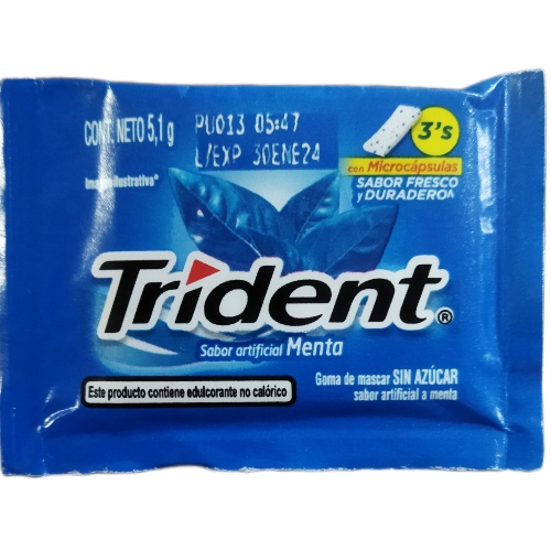 Triden por 3 azul ????