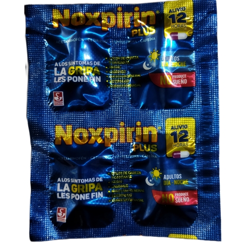 Noxpirin plus por 4 unidad