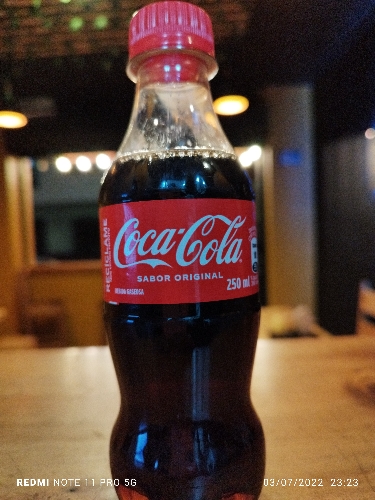 Coca-Cola Mini 250 plástico