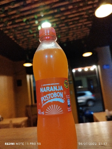 Naranjada plastica  400ml