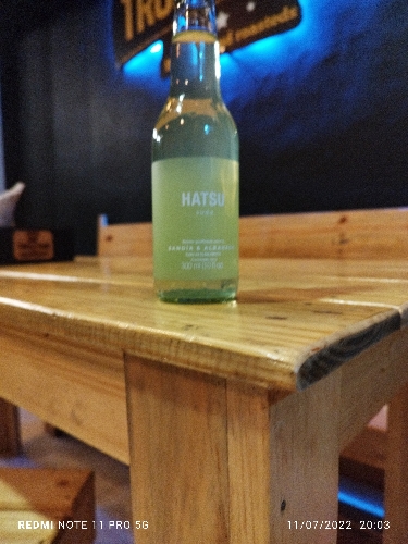 Soda hatsu verde sandía