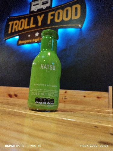 Te hatsu verde yuzu y manzanilla