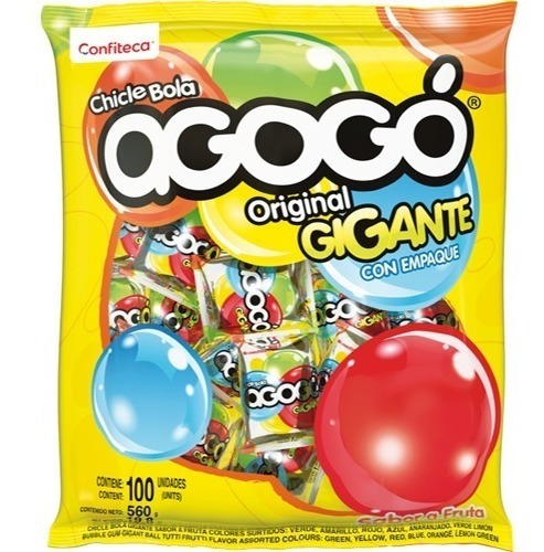 Chicle agogo gigante x100
