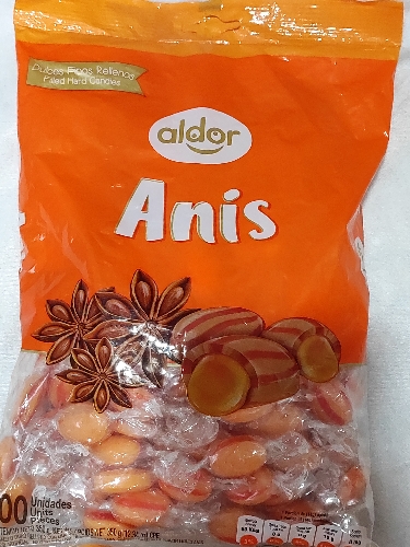 Caramelo anís relleno