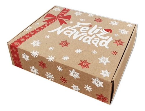 Caja cuadrada mediana