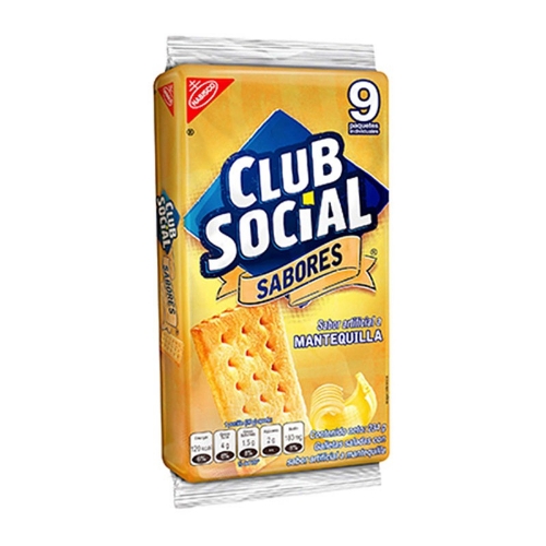 galleta club social mantequilla x9und