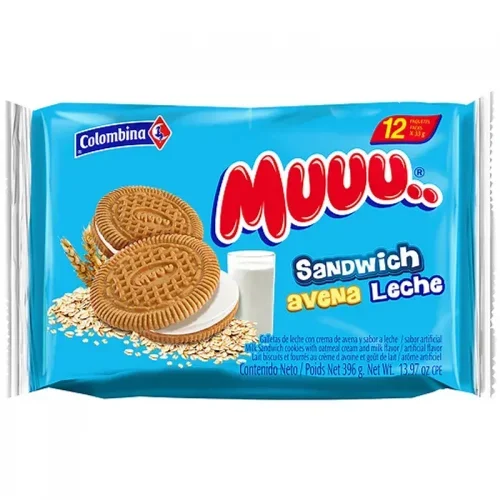 Muuu cremosa vainilla x12 x4