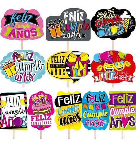 Habladores grandes x6 und