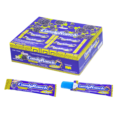 candy ranch mora azul x30