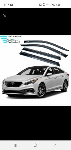 Visera borde niquelada Hyundai LF 2015 al 2018