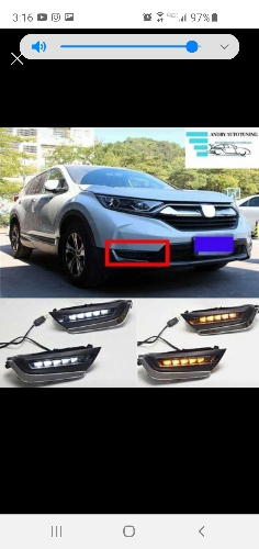 Halógeno LED Honda CRV 2017 a la 2019