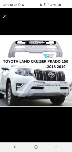 Sobre bomper Toyota Prado 2018 al 2019