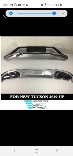 Sobre bomper de Hyundai Tucson 2019 en adelante