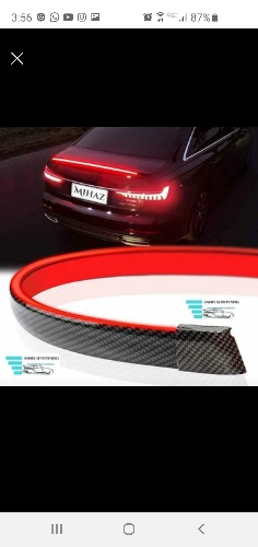 Spoiler Baul LED Universal para vehículo