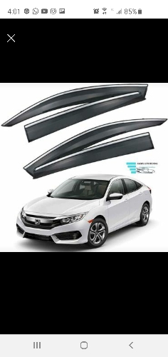 Visera de Honda Civic 2016 al 2019