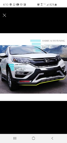 Sobre bomper Honda CRV 2012 a la 2016