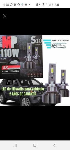 LED DE 110W PARA VEHÍCULO
