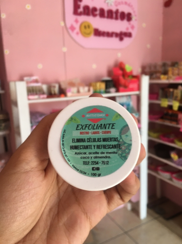 Exfoliante de Menta