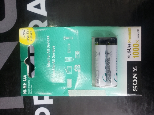 Bateria recargable AAA