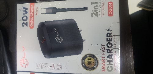 Cargador fly v8 20w c-20m