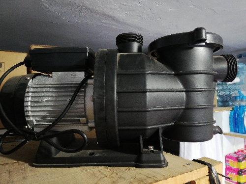 Motobomba autocebante maxpump SMP 1.0 HP con trampa y cable