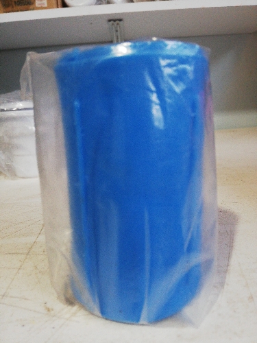 Unión manguera tipo americana de silicona azul