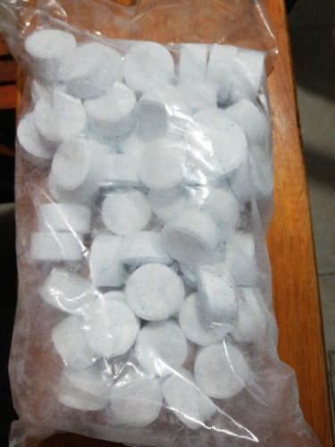 Pastillas de cloro al 91% tableta 20 Gr x 50 pastillas