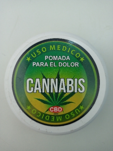 Crema de cannabis para masajes CBD