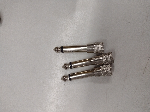 Adaptador 3,5 a 6,5 mono metal