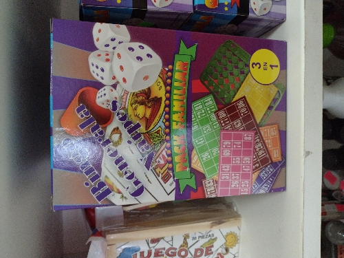 Bingo familiar 3x1