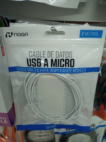 Cable datos Micro USB Noga 2m