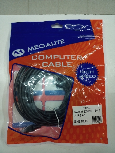 Cable red Megalite 5 mts