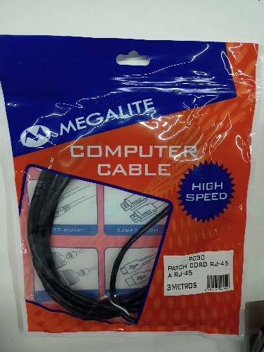 Cable red Megalite 3 mts