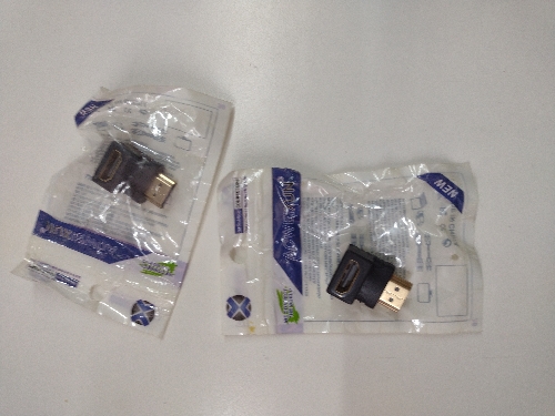 Ficha HDMI Codo Macho-Hembra