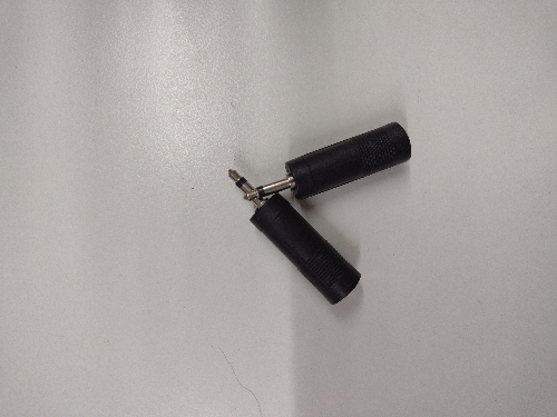 Adaptador 6,5-3,5  mono plástico