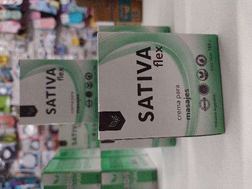 Crema para masajes Sativa Flex 185gr