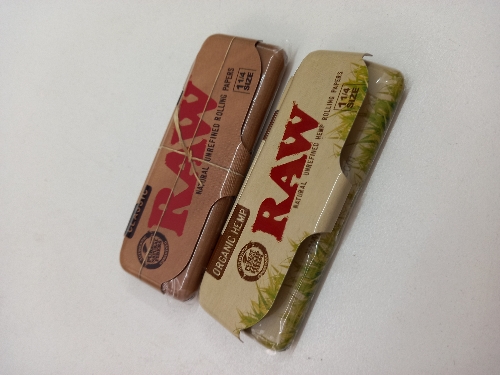 Guarda papelillos Raw lata